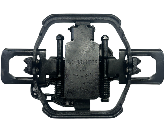 NO-BS K-9 X-Treme Junior Coil Spring Trap - Offset - Laminated - 2-Coil