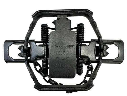 NO-BS K-9 X-Treme Junior Coil Spring Trap - Offset - Laminated - 4 Coiled